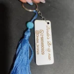 Chaveiros personalizados em MDF branco photo review